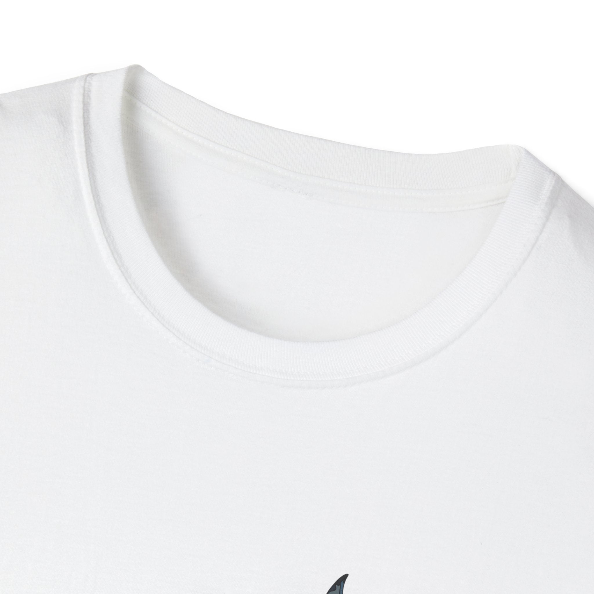 Reef Manta Ray- small design - Unisex Softstyle T-Shirt Printify