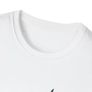 Reef Manta Ray- small design - Unisex Softstyle T-Shirt Printify