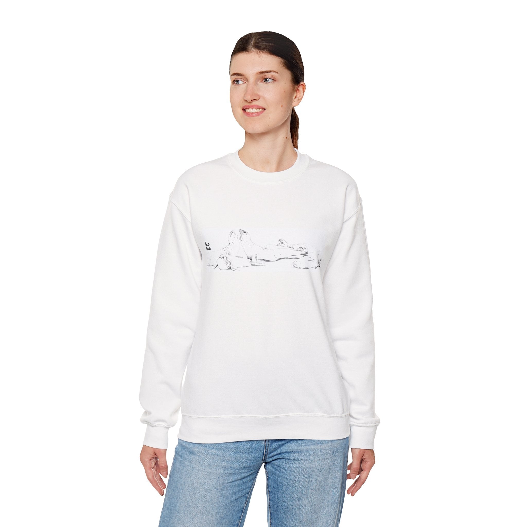 Sealion Sweatshirt | Unisex Heavy Blend™ Crewneck Printify