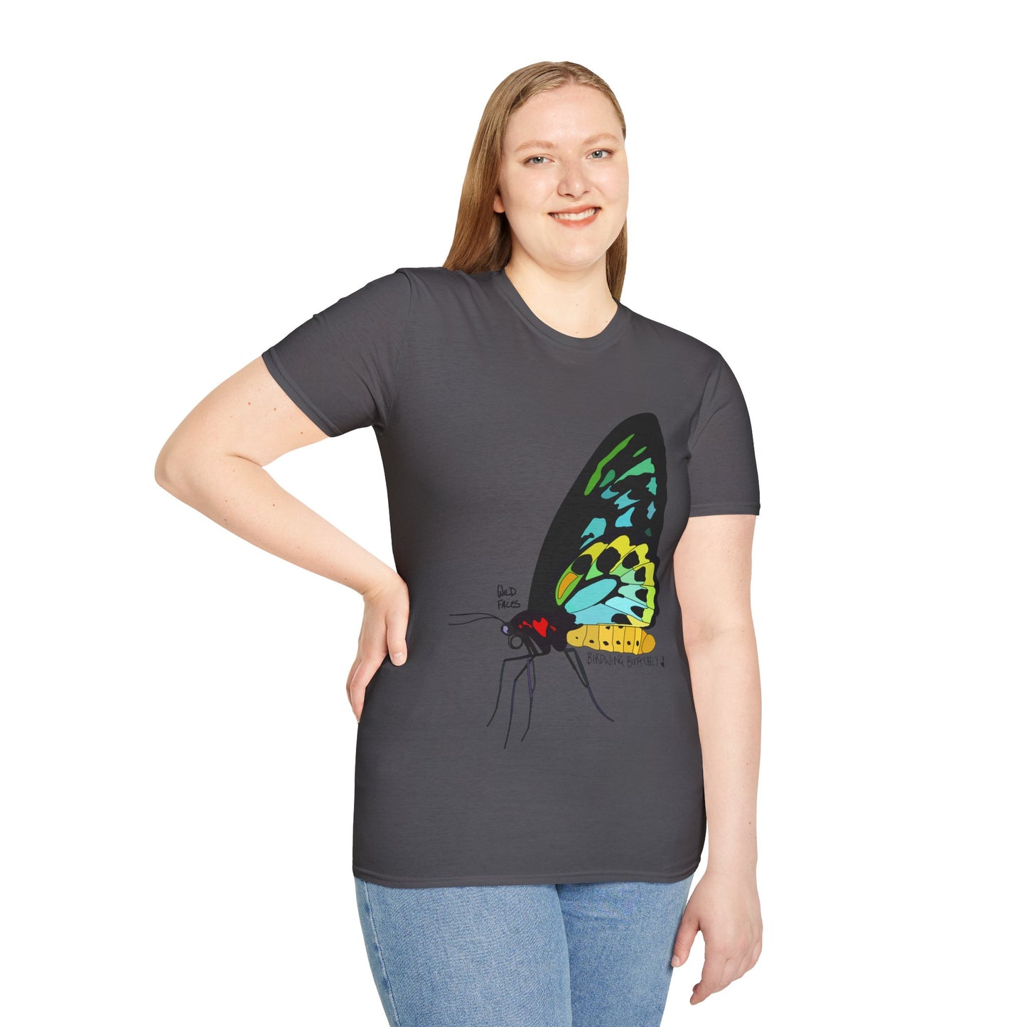 Birdwing Butterfly - Unisex Softstyle T-Shirt