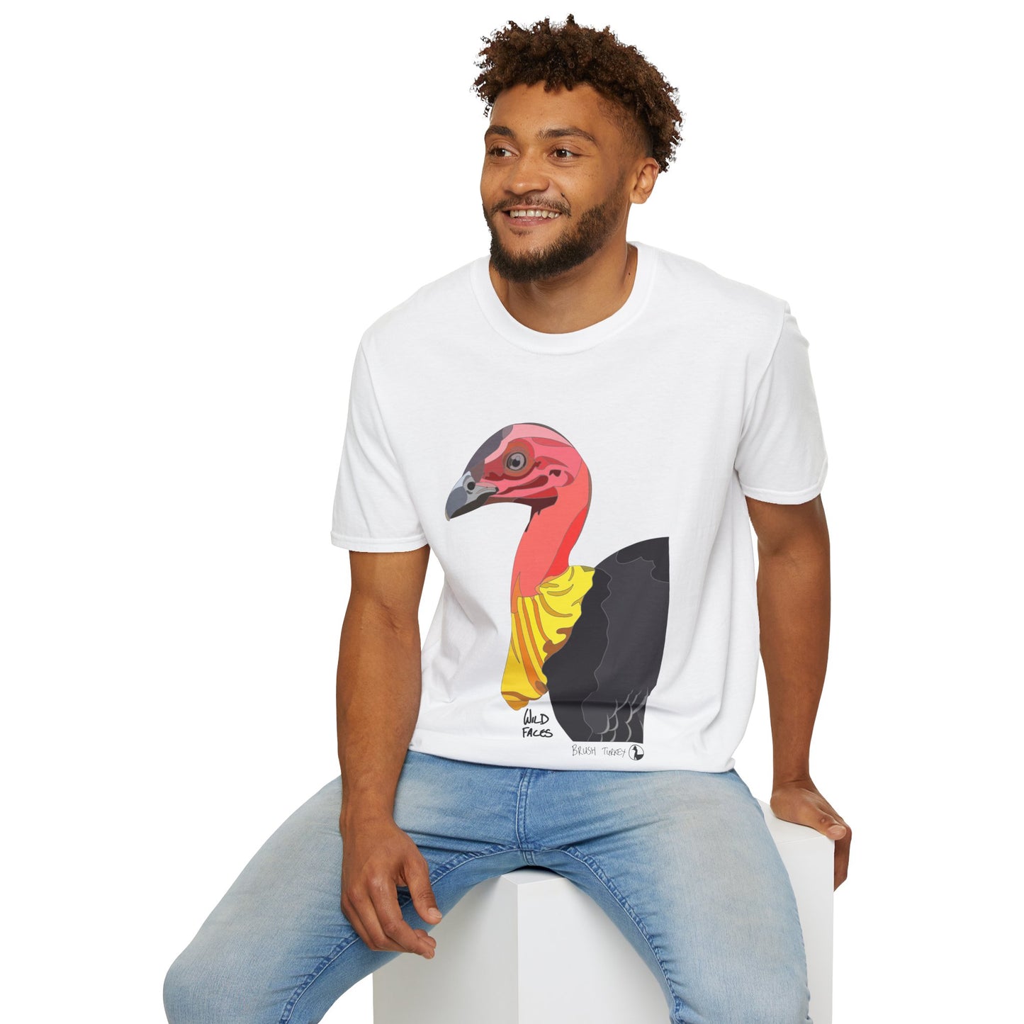 Australian Brushturkey - Unisex Softstyle T-Shirt