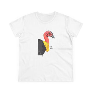 Australian Brush-turkey - Women's Midweight Cotton Tee Printify