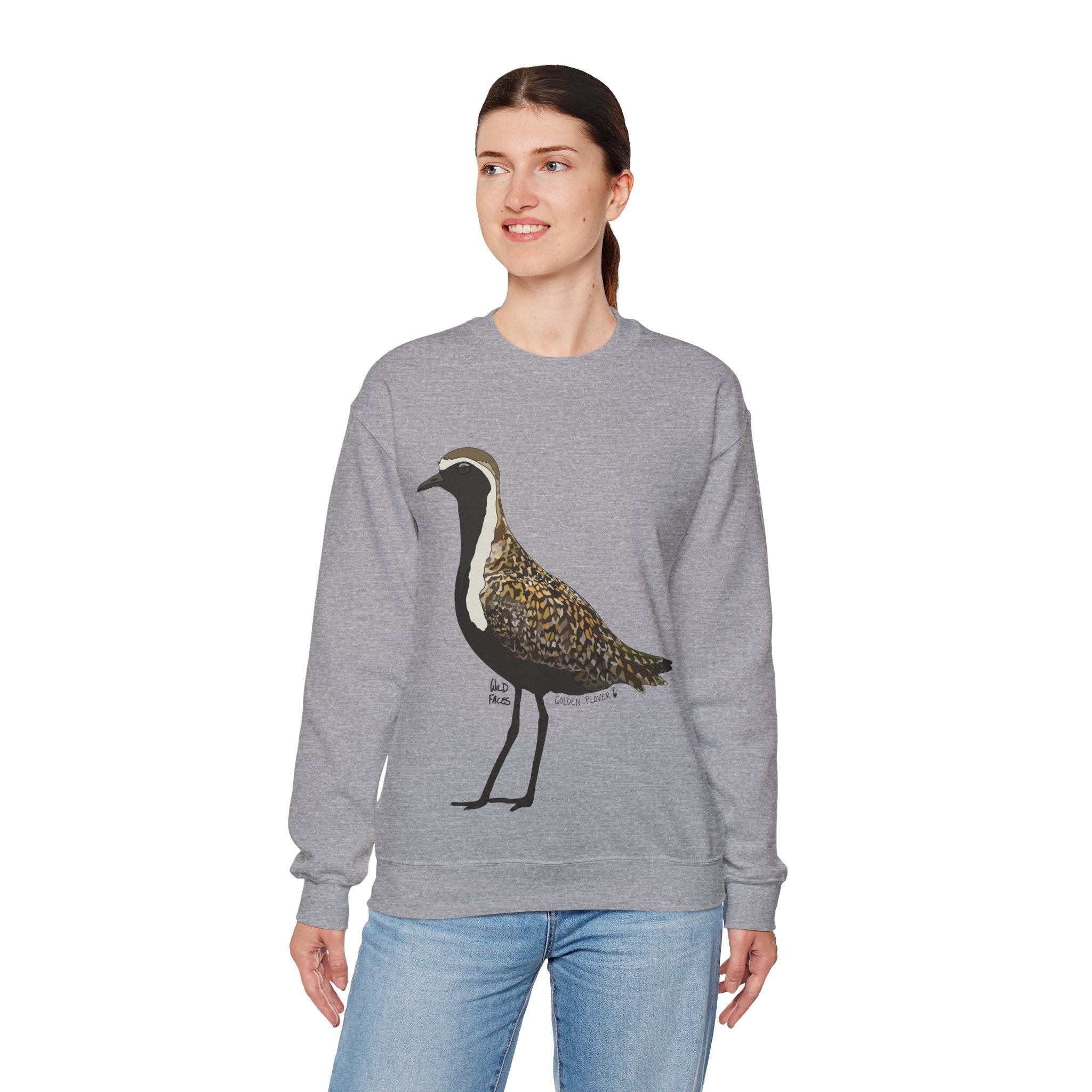 Golden Plover| Unisex Heavy Blend™ Crewneck Printify