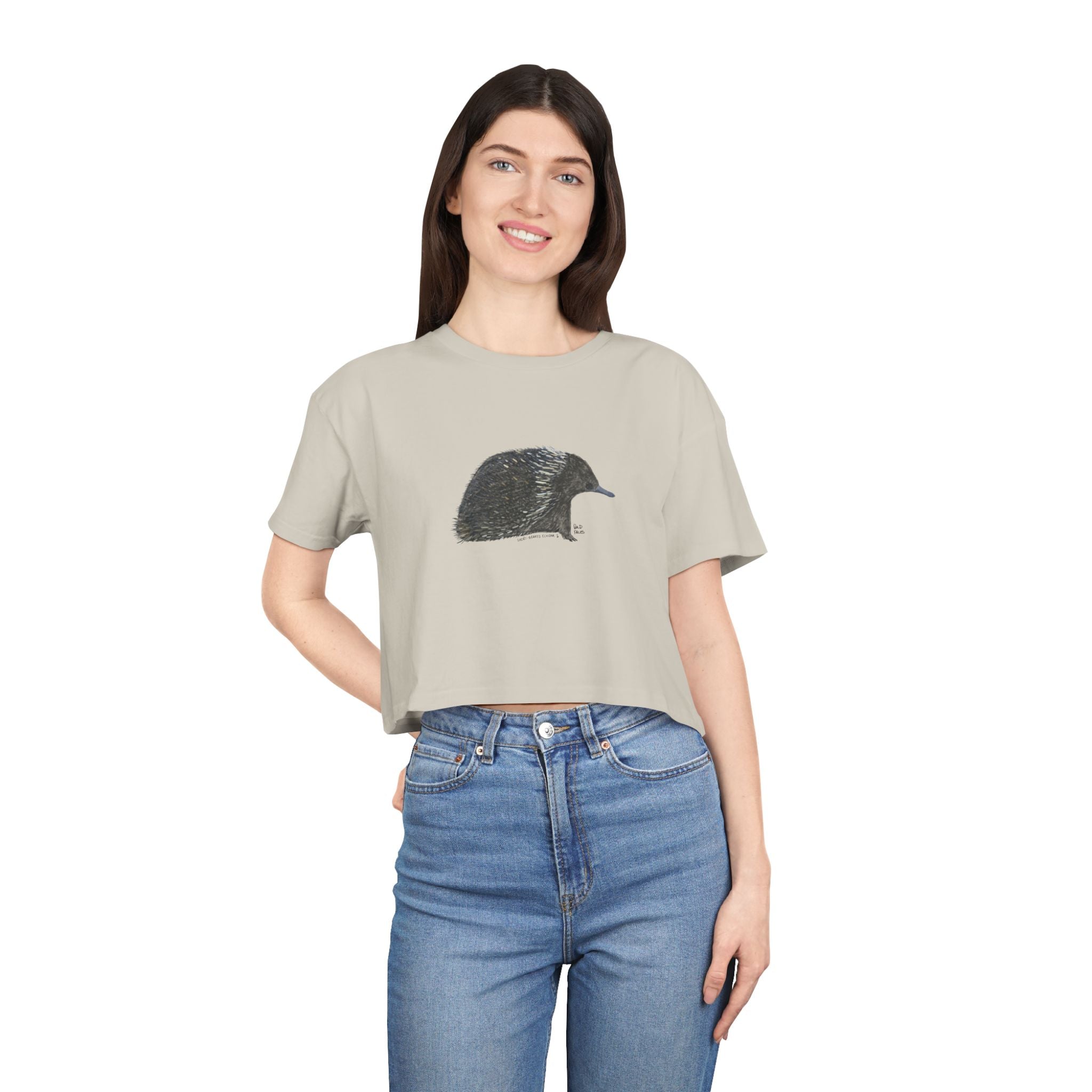Short-beaked Echidna - Women's Crop Tee