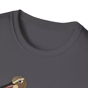 Eastern Curlew- Unisex Softstyle T-Shirt Printify