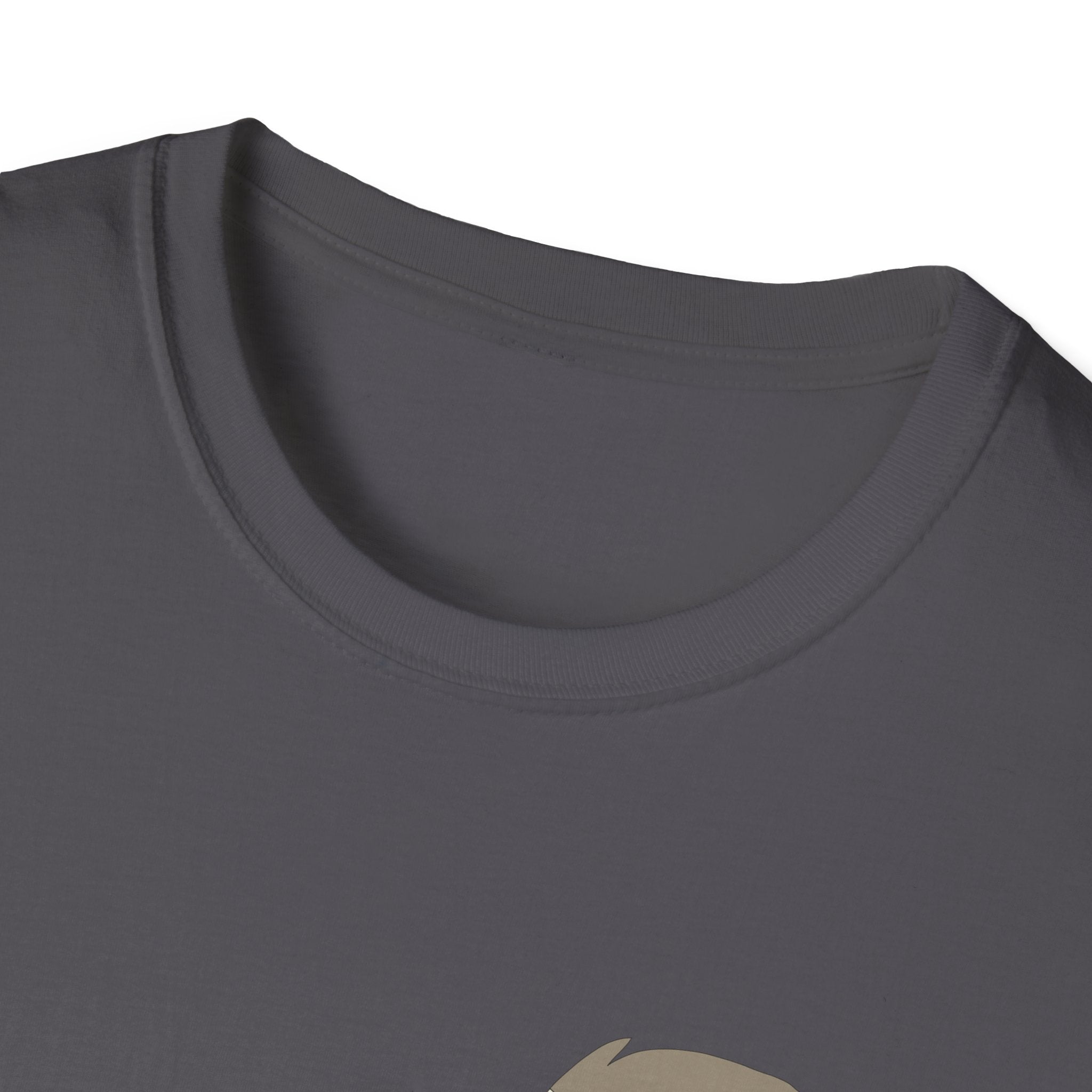 Bush Stone-curlew Head- Small design - Unisex Softstyle T-Shirt Printify