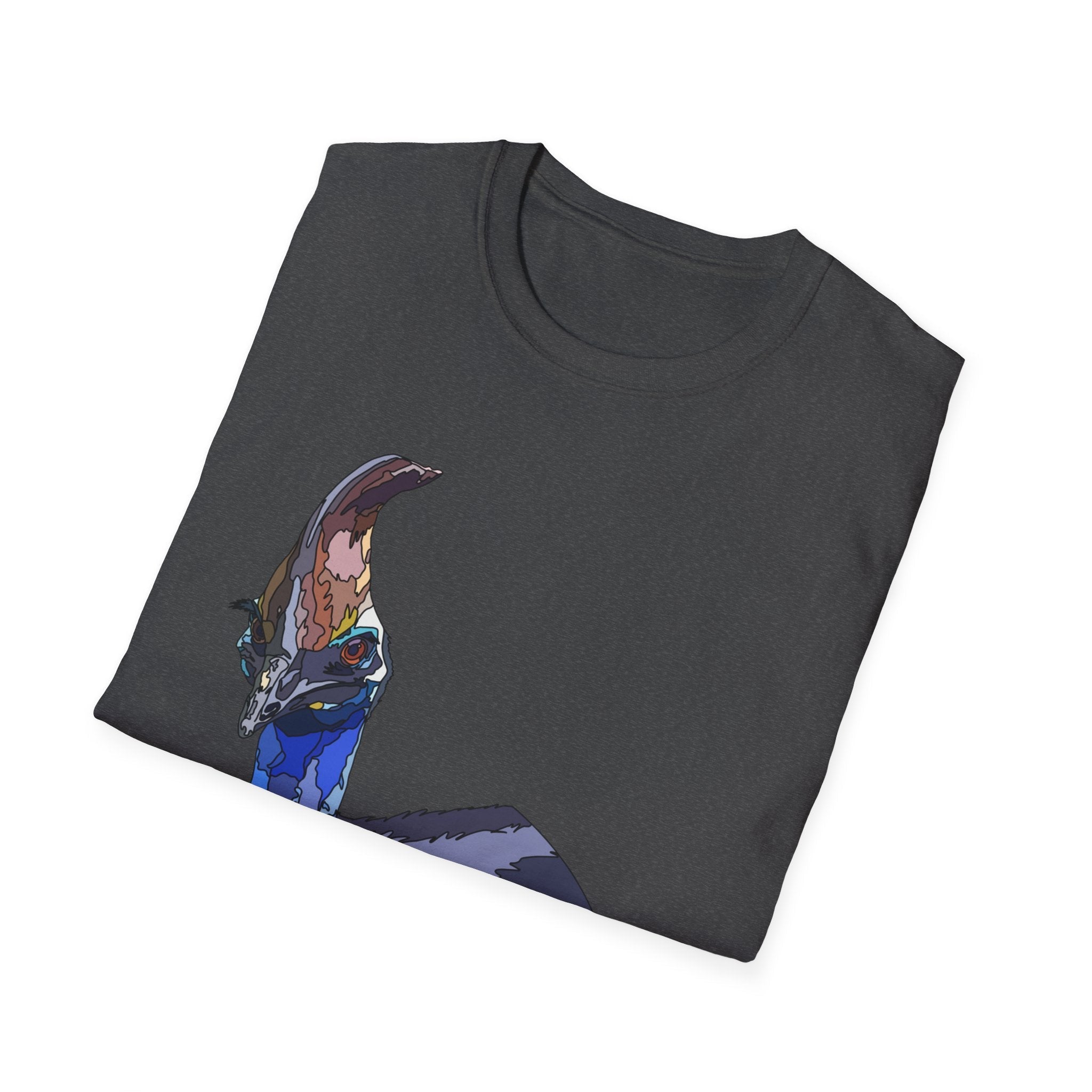 Southern Cassowary - Unisex Softstyle T-Shirt Printify