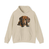 Dachshund (body) | Unisex Heavy Blend™ Hooded Sweatshirt