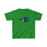Forest Kingfisher (head) | Kids Heavy Cotton™ Tee Printify