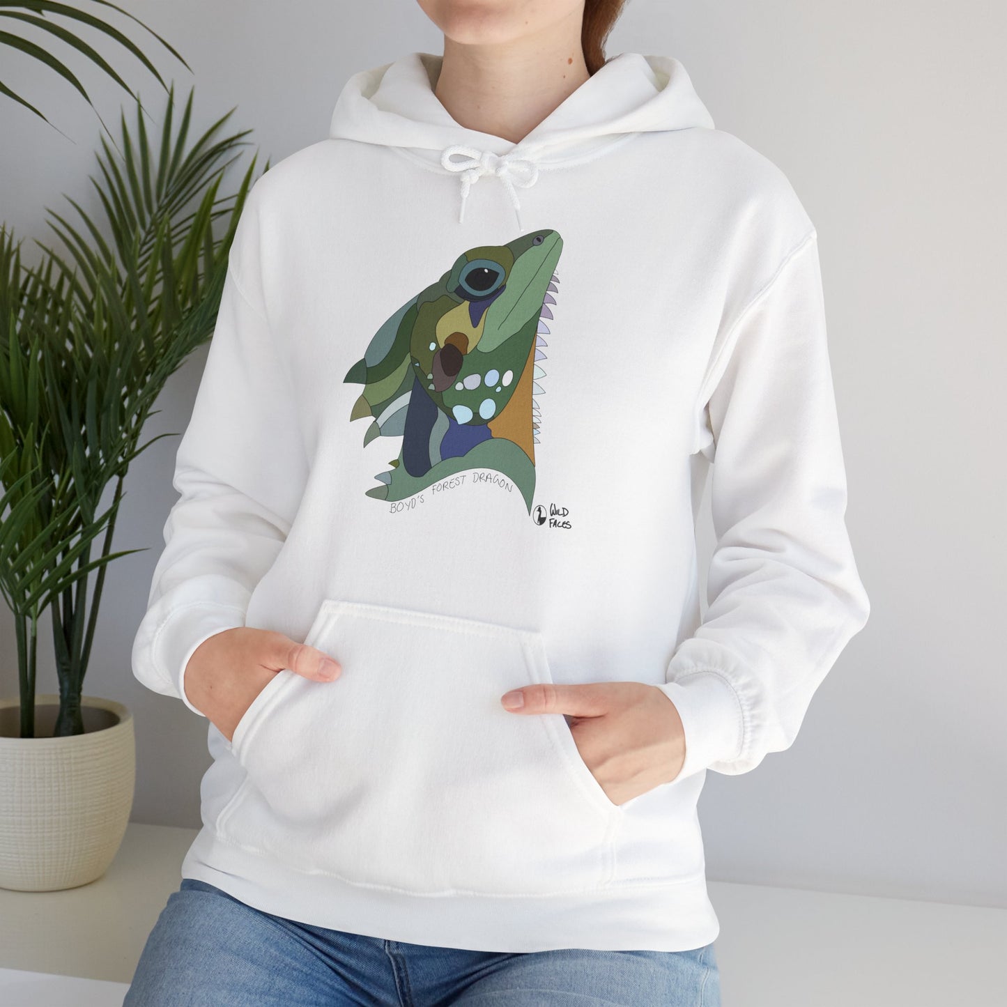 Boyd's Forest Dragon | Unisex Heavy Blend™ Hooded Sweatshirt