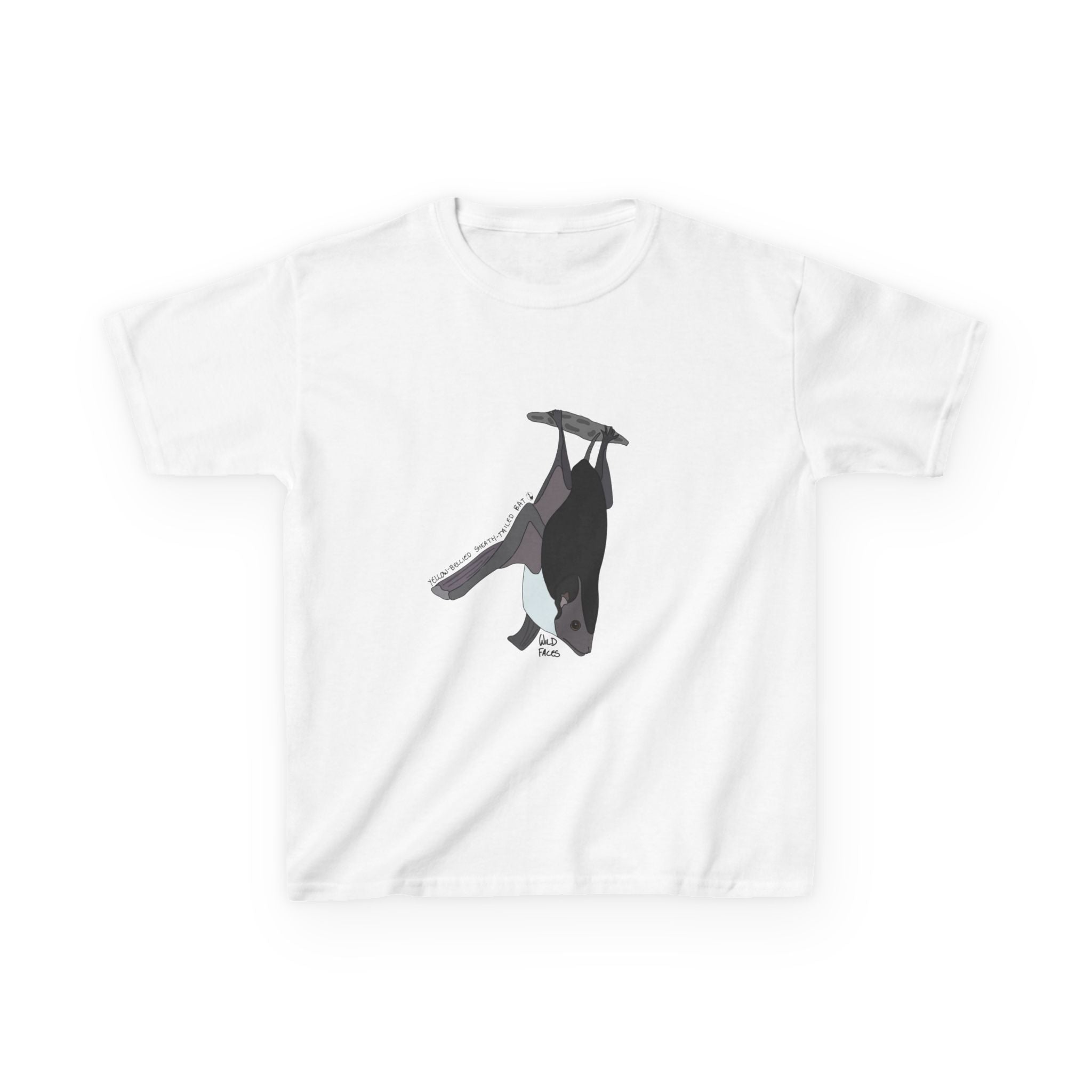 Yellow-bellied Sheath-tailed | Kids Heavy Cotton™ Tee Printify
