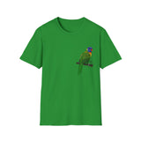 Rainbow Lorikeet - Small design - Unisex Softstyle T-Shirt