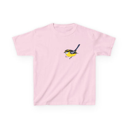 Yellow-breasted Boatbill | Kids Heavy Cotton™ Tee