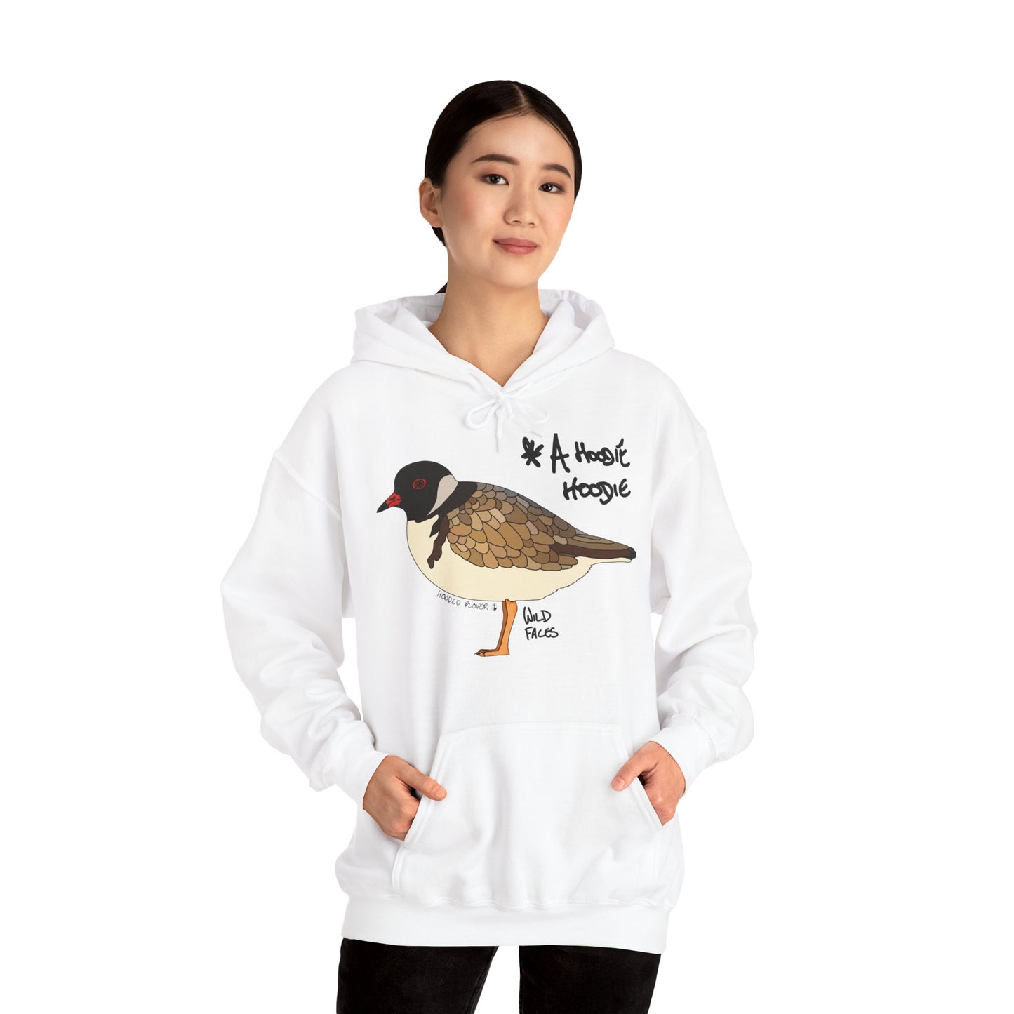 "A Hoodie Hoodie" | Hooded Plover | Unisex Heavy Blend™ Hooded Sweatshirt