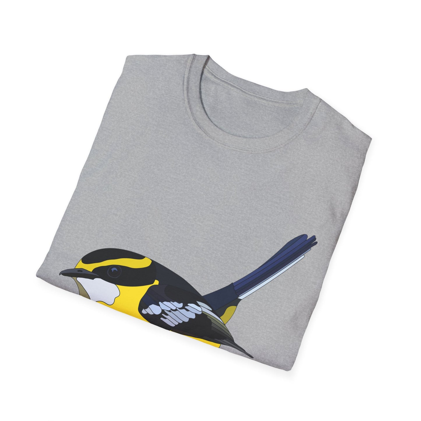 Yellow-breasted Boatbill - Unisex Softstyle T-Shirt