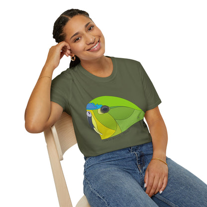 Orange-bellied Parrot - Unisex Softstyle T-Shirt