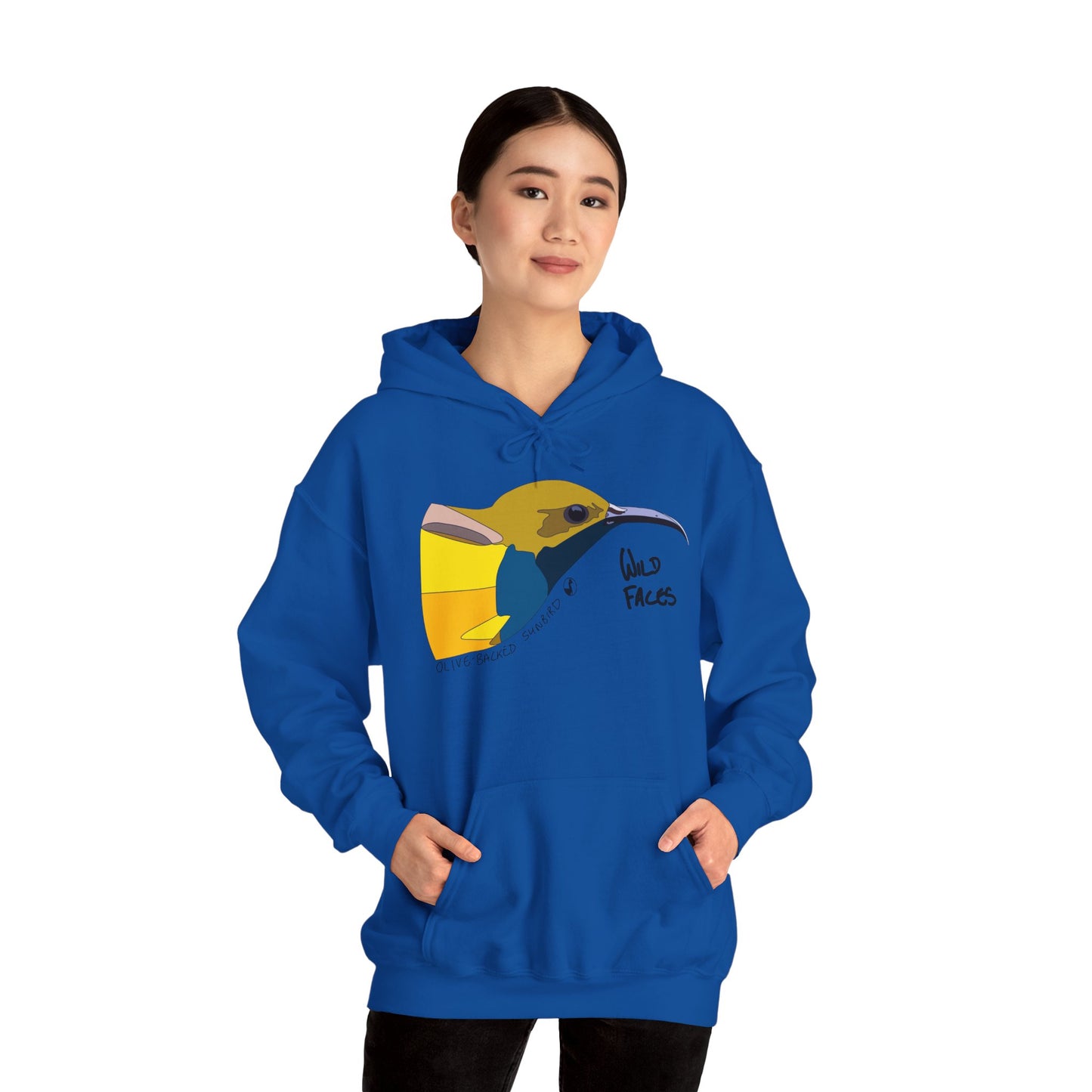 Olive-backed Sunbird | Unisex Heavy Blend™ Hooded Sweatshirt