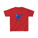 Splendid Fairy-wren | Kids Heavy Cotton™ Tee