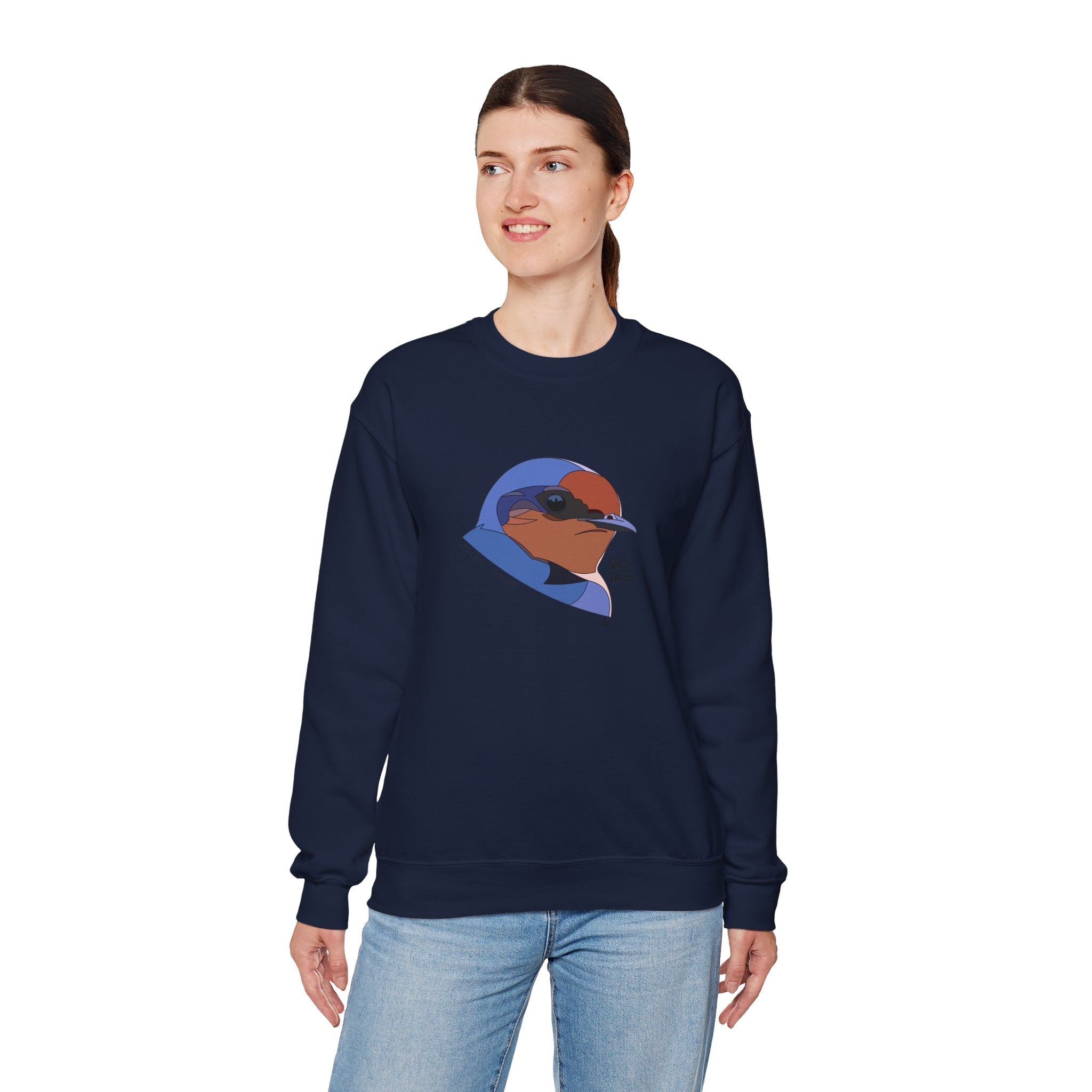 Welcome Swallow Sweatshirt | Unisex Heavy Blend™ Crewneck Printify