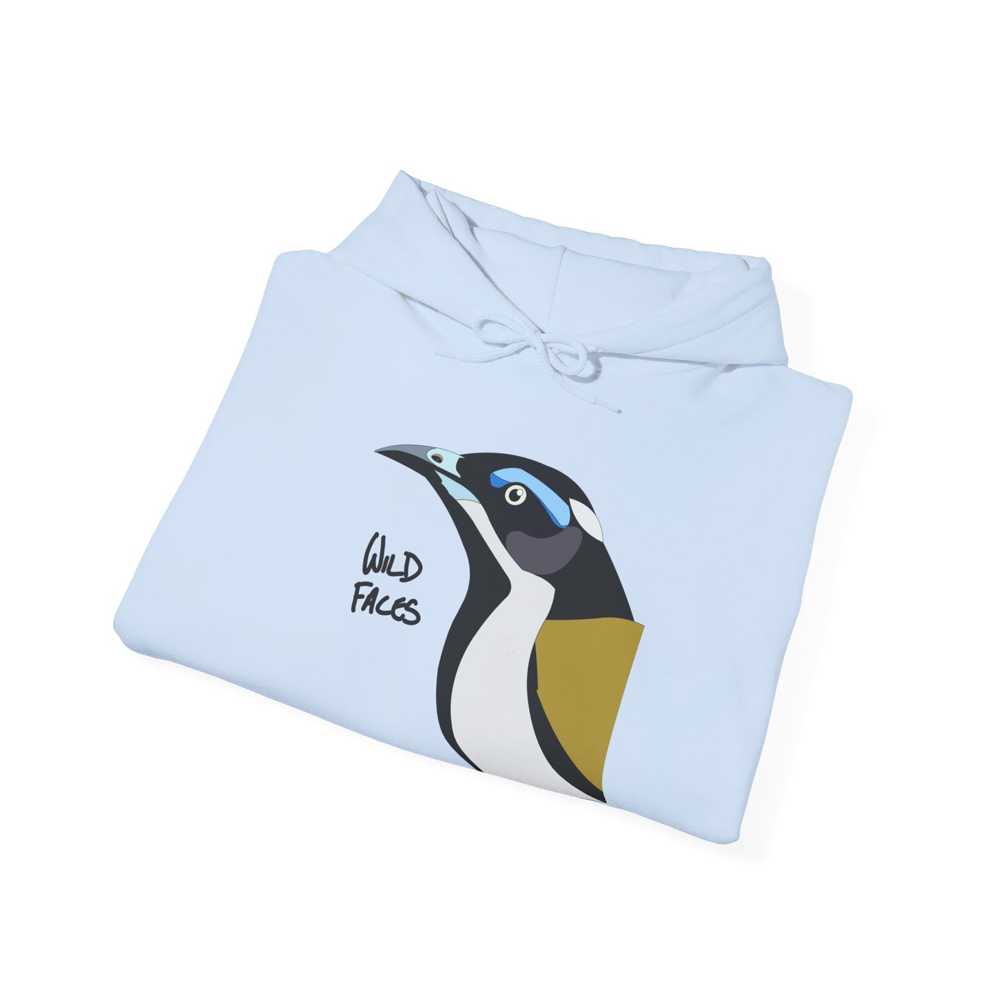 Blue-faced Honeyeater | Unisex Heavy Blend™ Hooded Sweatshirt