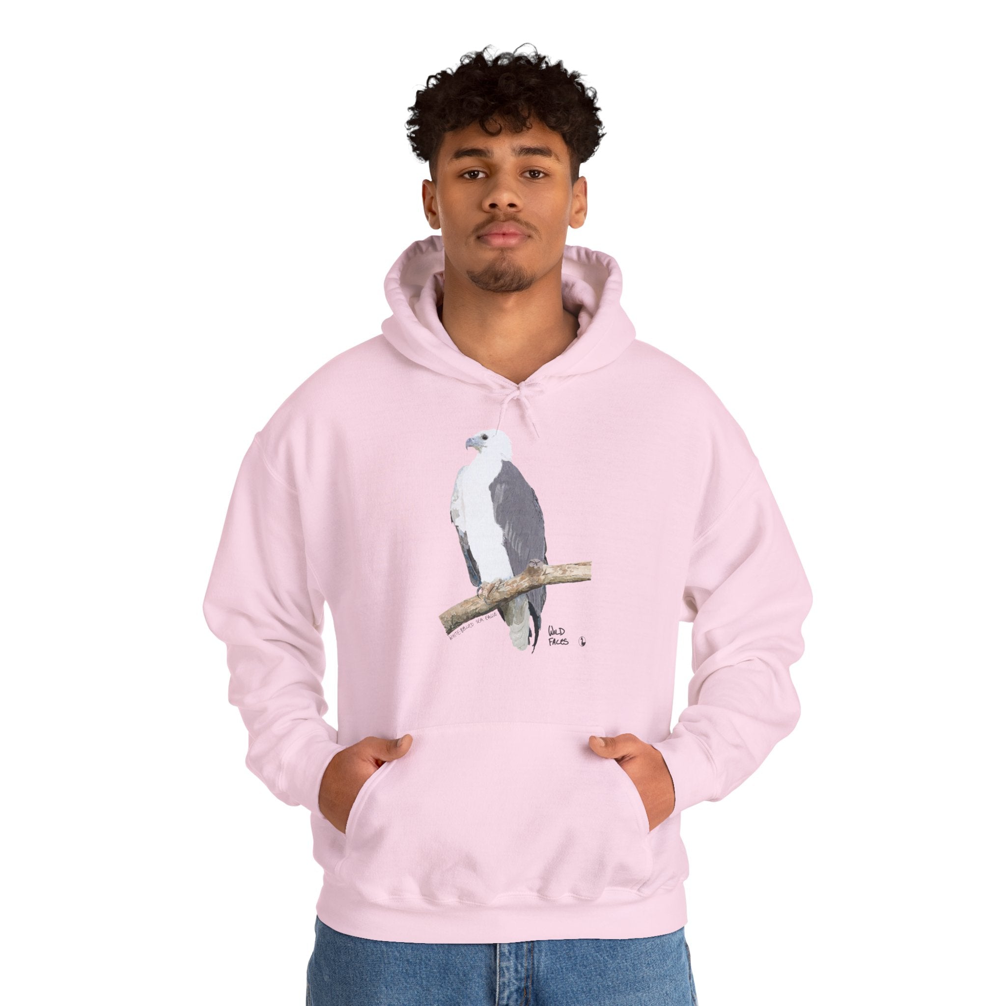 White-bellied Sea Eagle | Unisex Heavy Blend™ Hooded Sweatshirt Printify