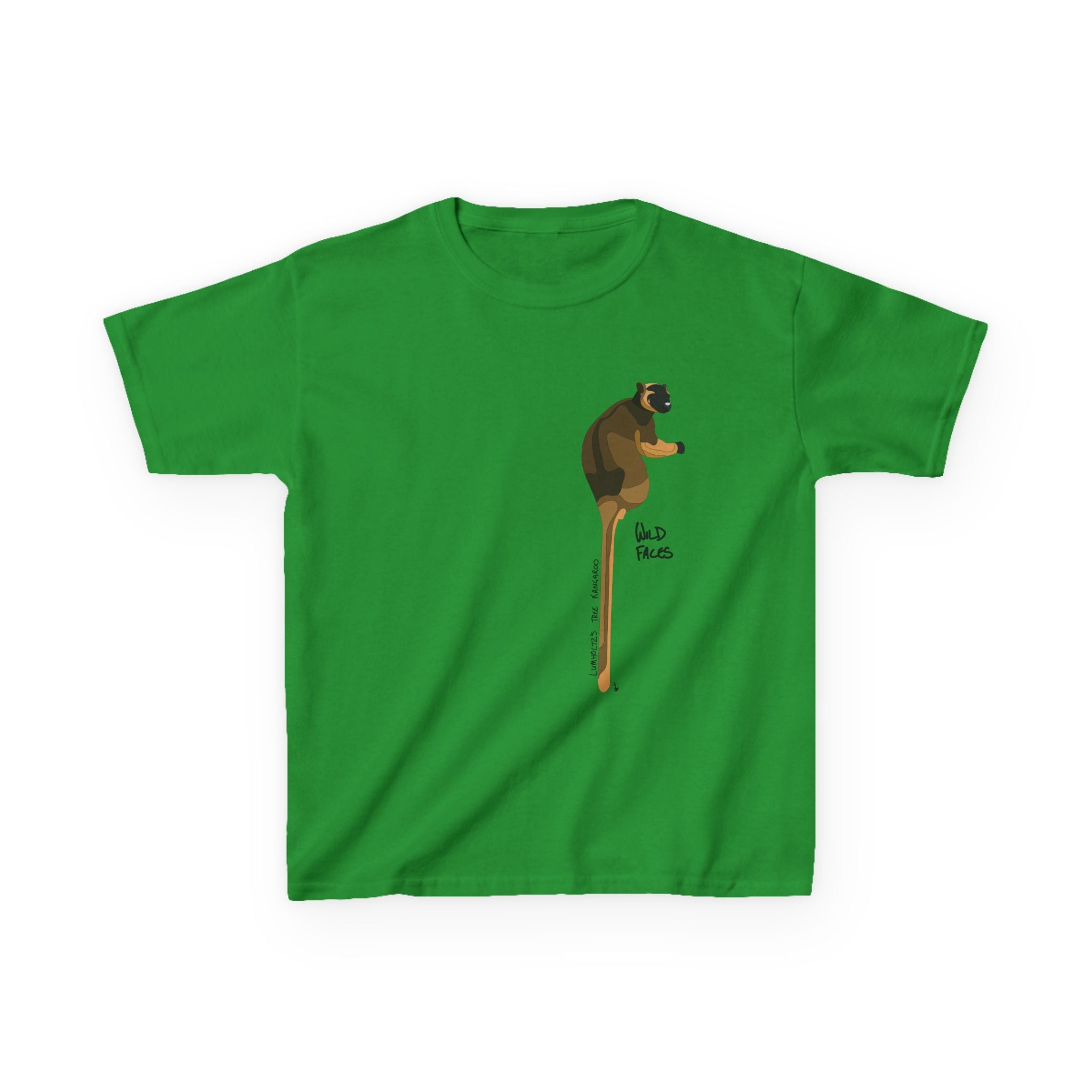 Lumholtz's Tree Kangaroo | Kids Heavy Cotton™ Tee Printify