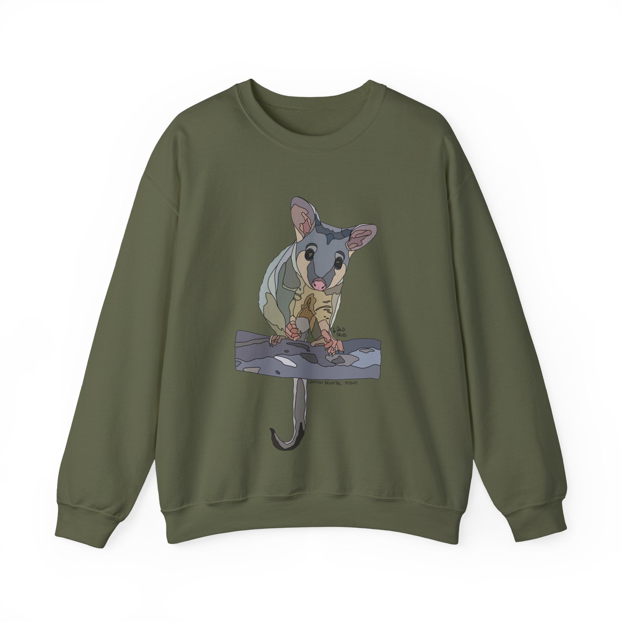 Common Brushtail Possum Sweatshirt | Unisex Heavy Blend™ Crewneck