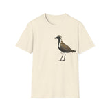 Golden Plover - Small design - Unisex Softstyle T-Shirt Printify