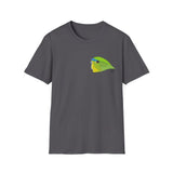 Orange-bellied Parrot - Small design- Unisex Softstyle T-Shirt Printify