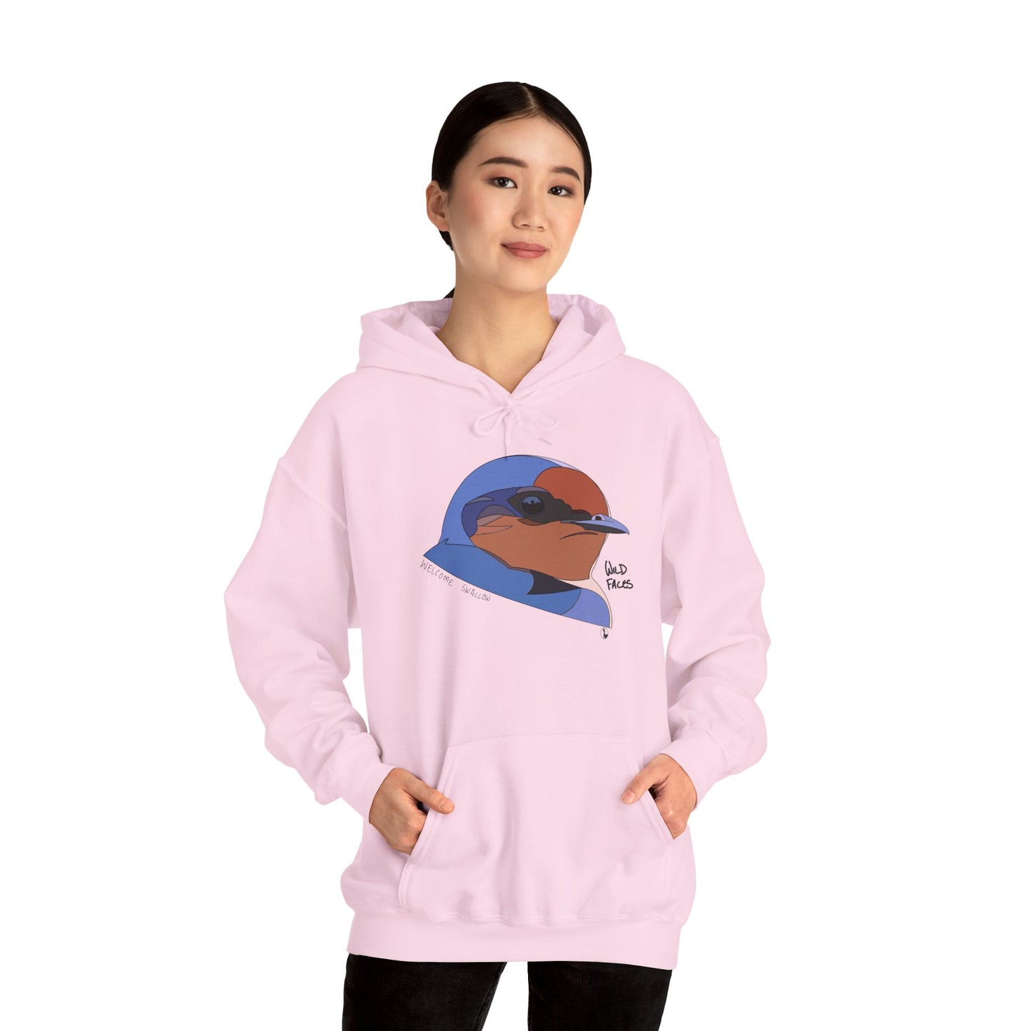 Welcome Swallow | Unisex Heavy Blend™ Hooded Sweatshirt