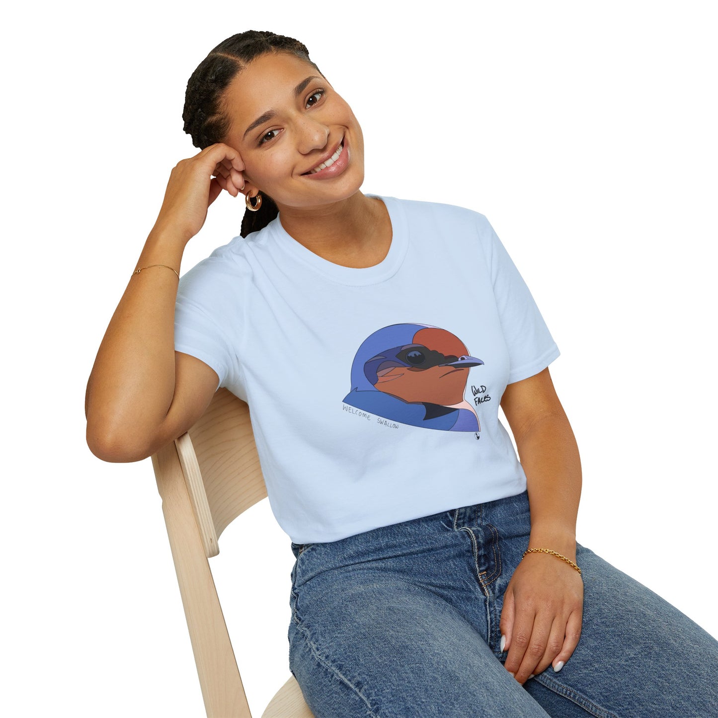 Welcome Swallow - Unisex Softstyle T-Shirt