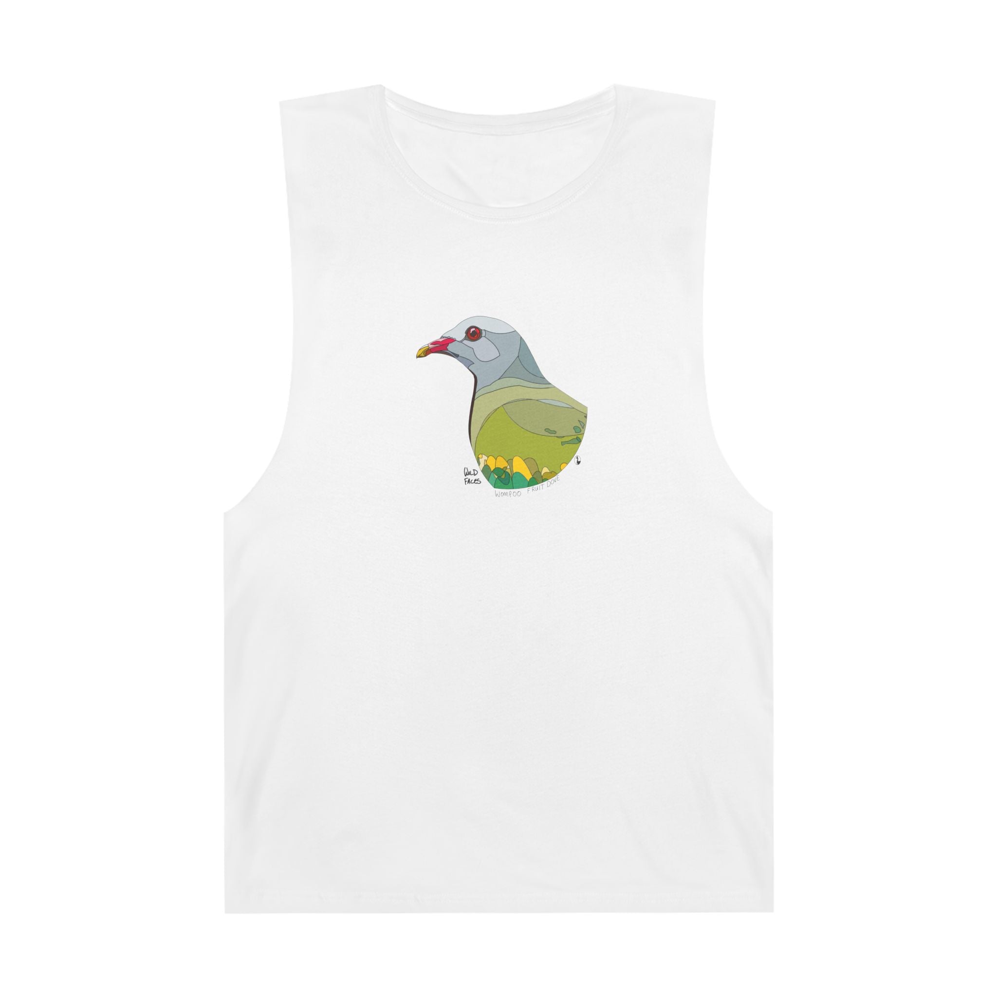 Wompoo Fruit Dove - Unisex Barnard Tank