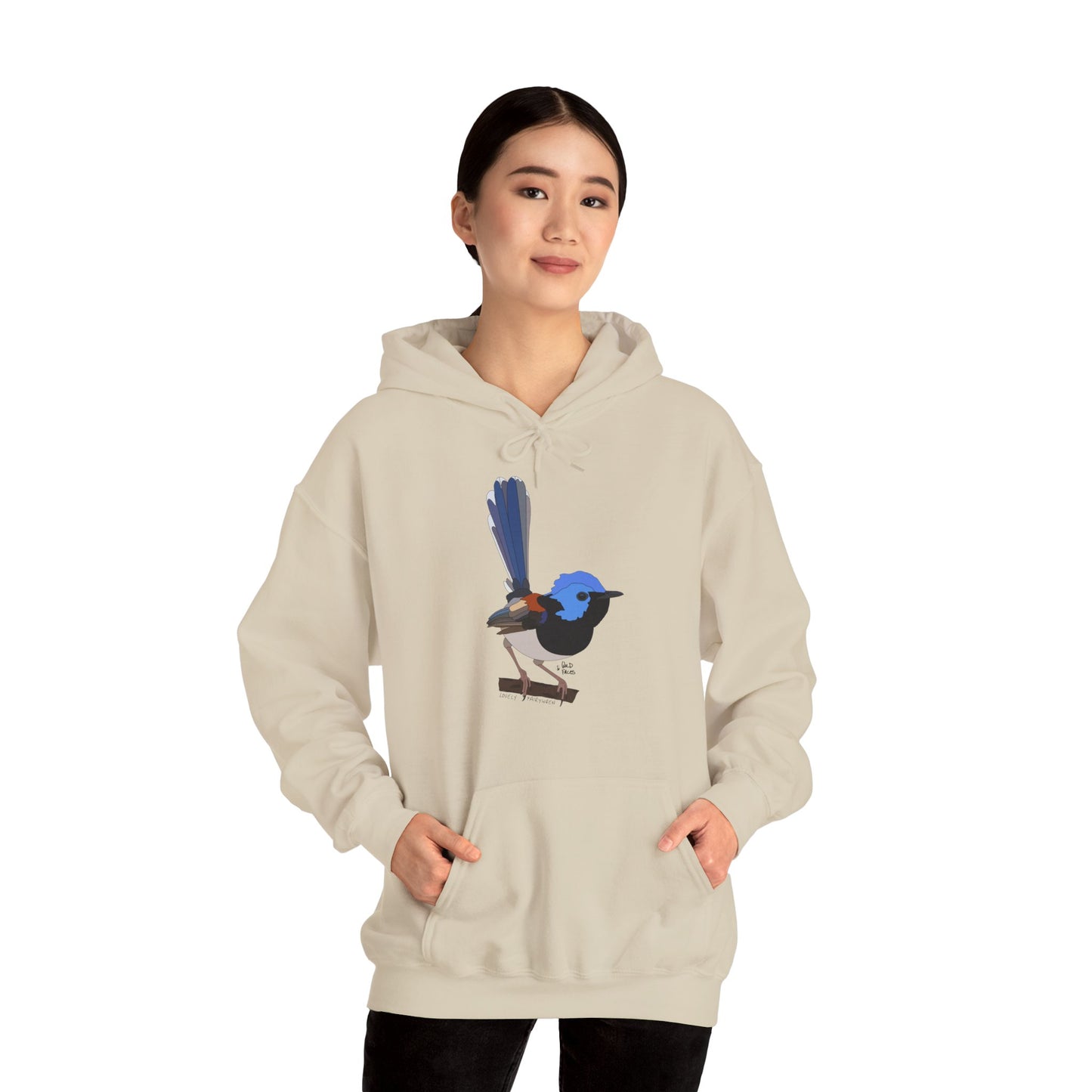 Lovely Fairywren | Unisex Heavy Blend™ Hooded Sweatshirt