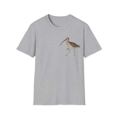 Eastern Curlew- Small design - Unisex Softstyle T-Shirt