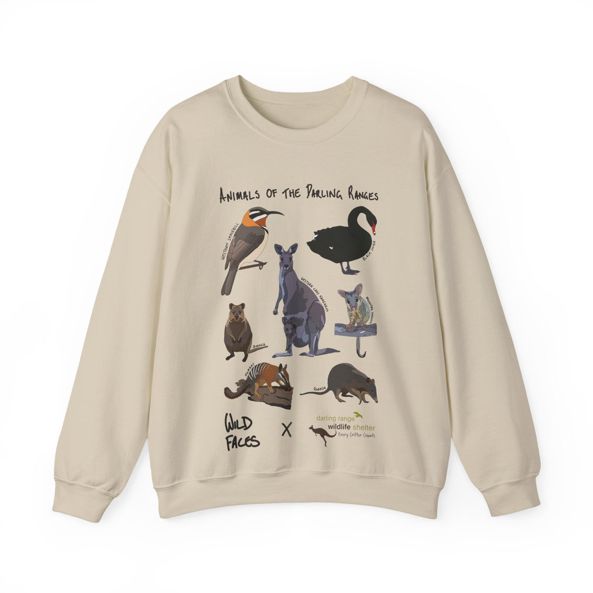 Animals of the Darling Ranges | Unisex Heavy Blend™ Crewneck