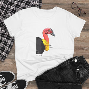 Australian Brush-turkey - Women's Midweight Cotton Tee Printify