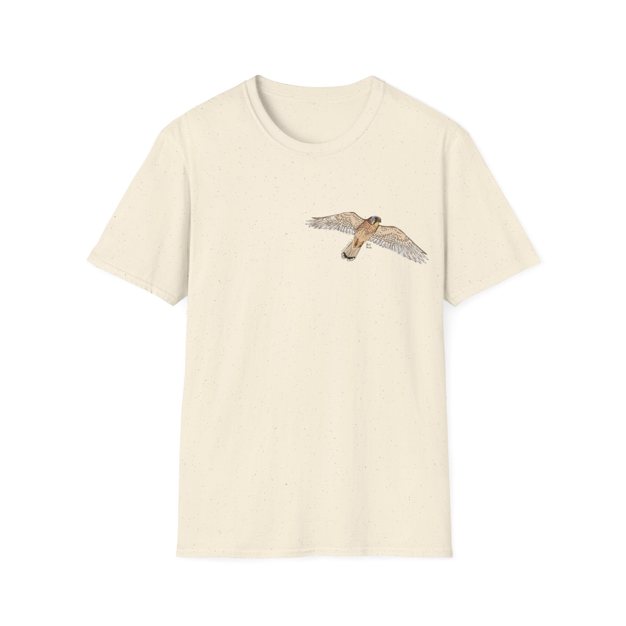 Nankeen Kestrel - Small design - Unisex Softstyle T-Shirt