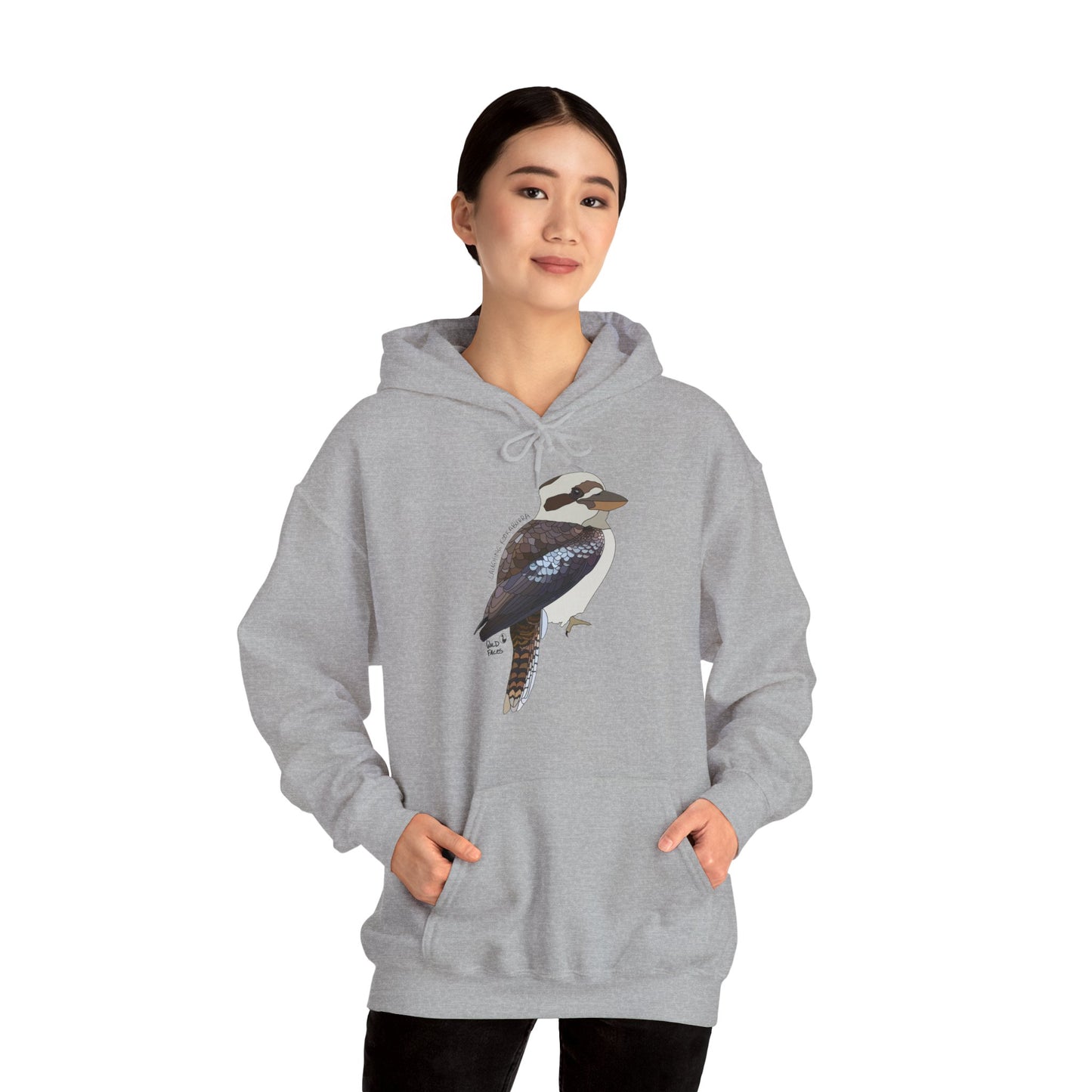 Laughing Kookaburra | Unisex Heavy Blend™ Hooded Sweatshirt