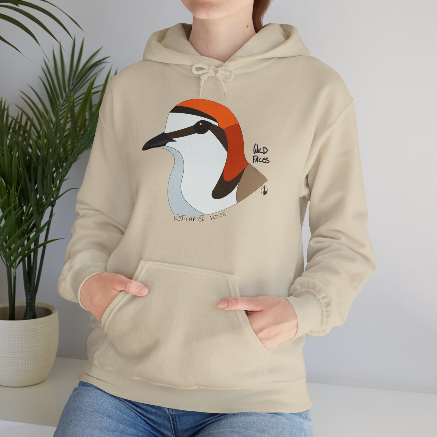 Red-capped Plover | Unisex Heavy Blend™ Hooded Sweatshirt