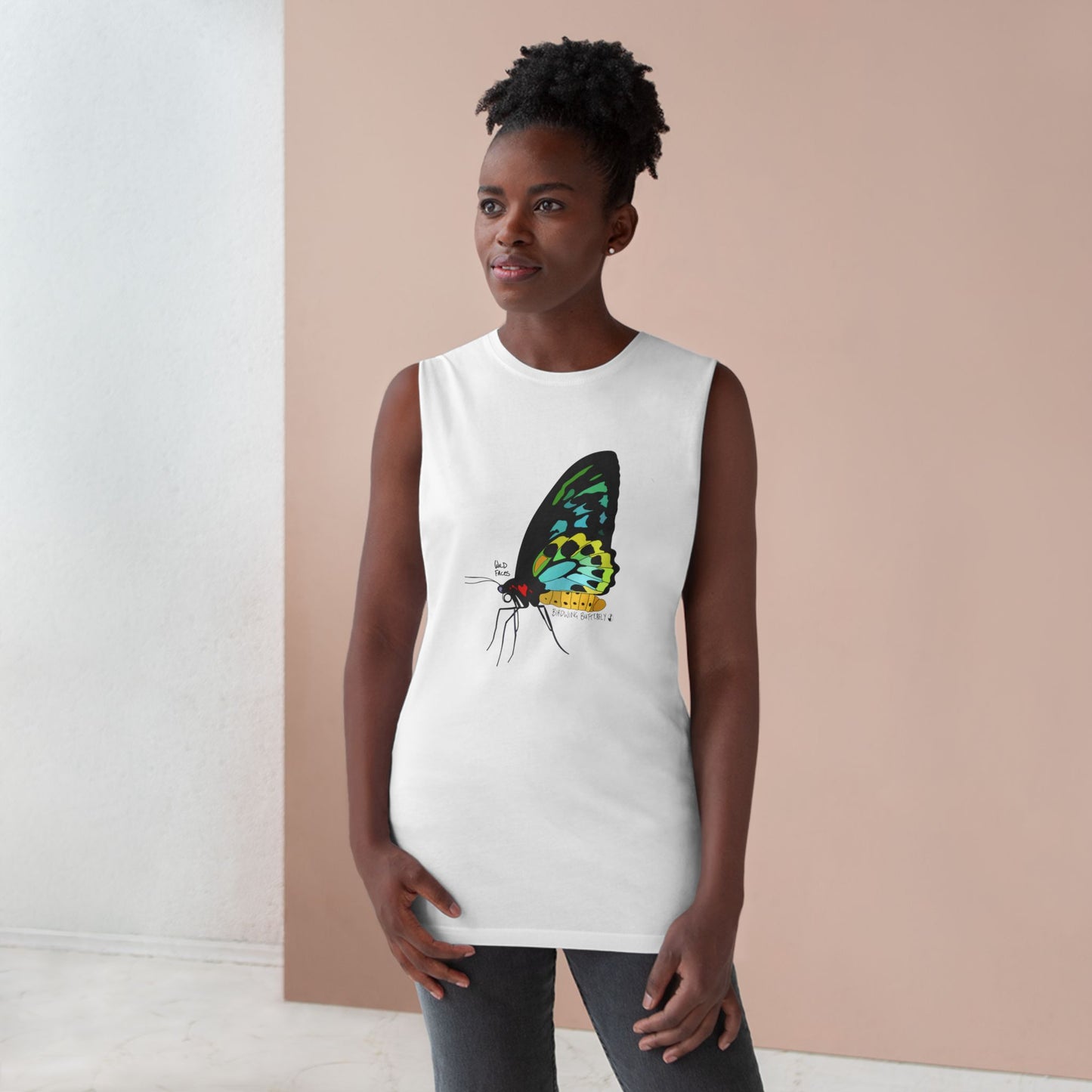 Birdwing Butterfly - Unisex Barnard Tank