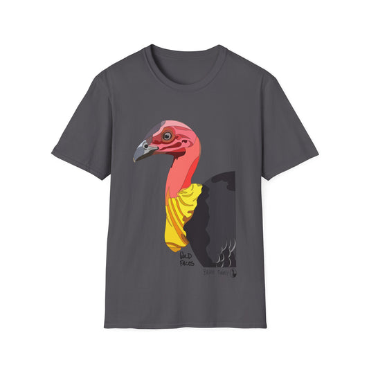 Australian Brush-turkey - Daniel's design - Unisex Softstyle T-Shirt