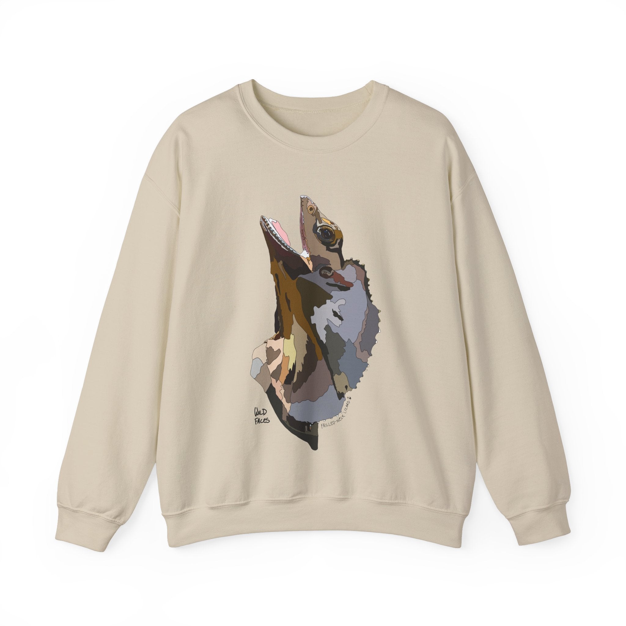 Frilled-neck Lizard Sweatshirt | Unisex Heavy Blend™ Crewneck Printify