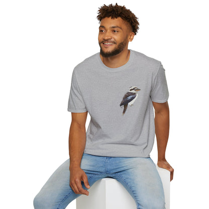 Laughing Kookaburra - Small design - Unisex Softstyle T-Shirt