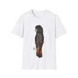 Red-tailed Black Cockatoo - Unisex Softstyle T-Shirt