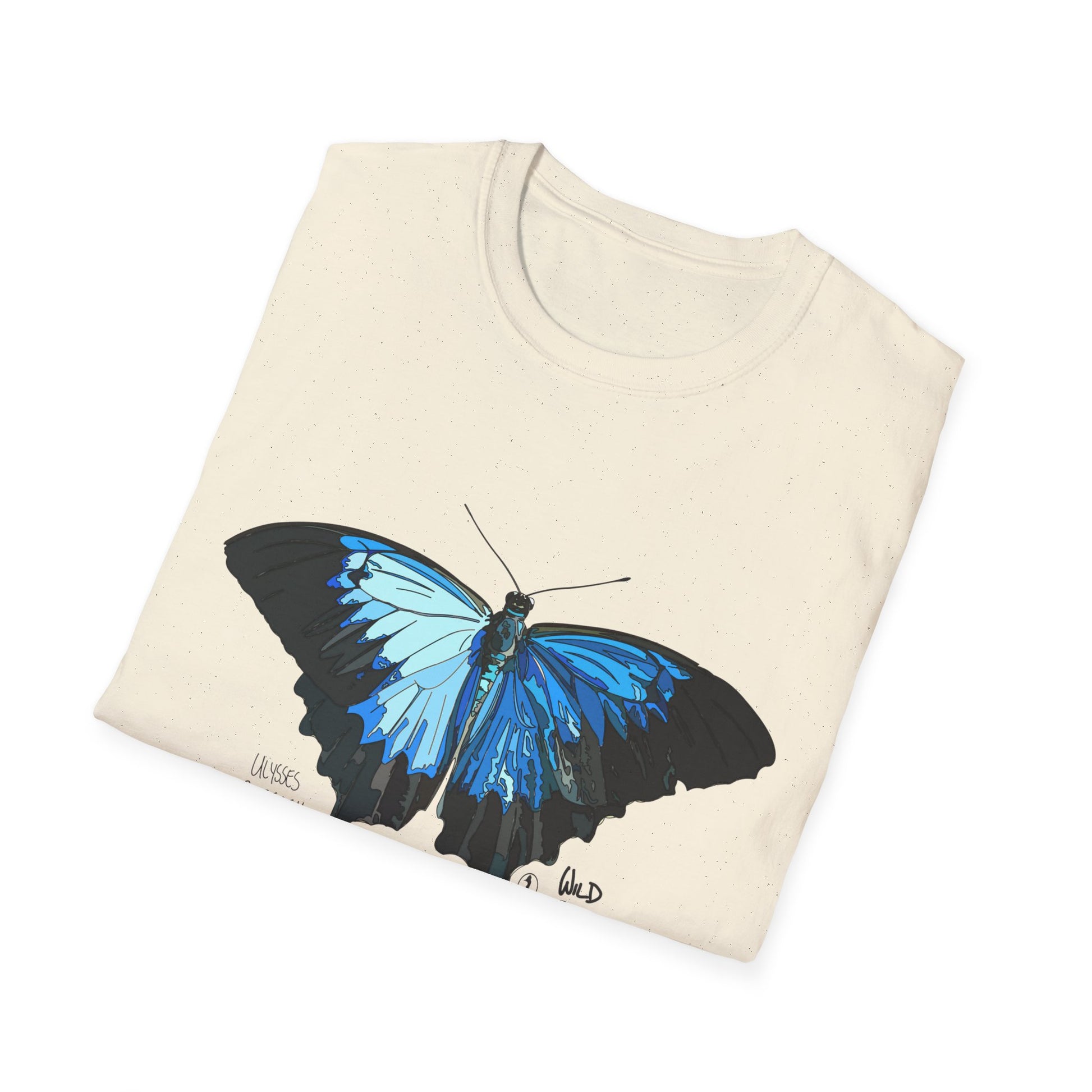 Ulysses Butterfly - Unisex Softstyle T-Shirt Printify