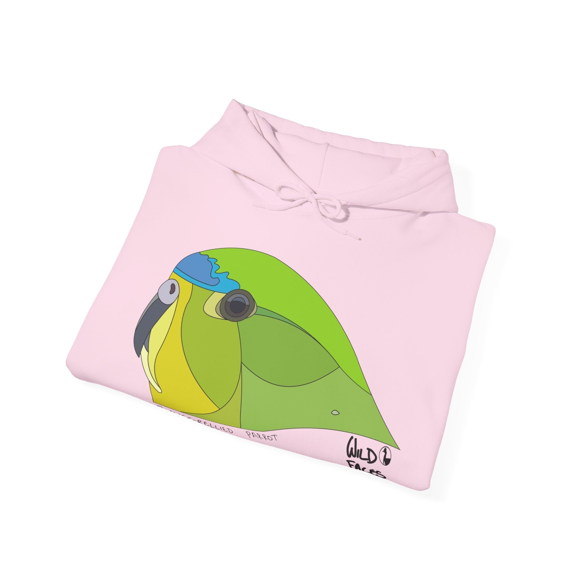 Orange-bellied Parrot | Unisex Heavy Blend™ Hooded Sweatshirt Printify