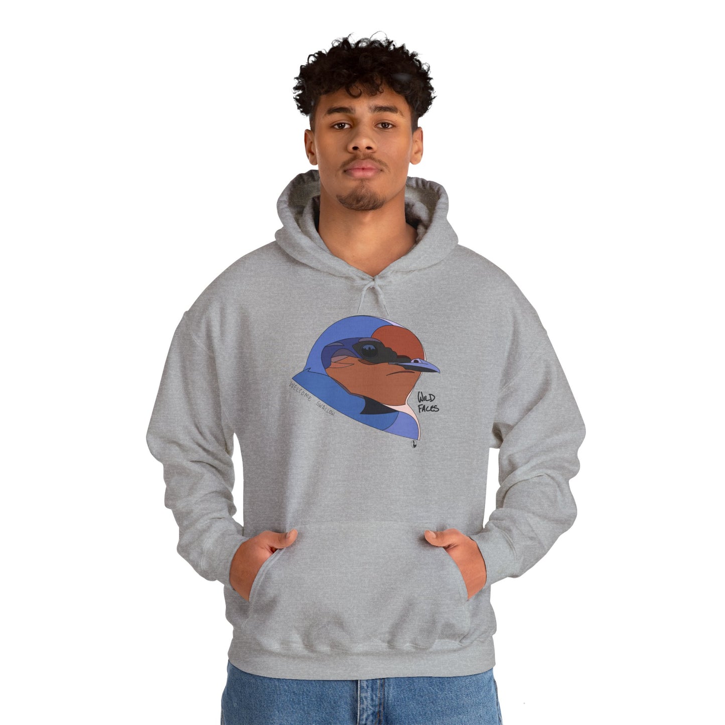 Welcome Swallow | Unisex Heavy Blend™ Hooded Sweatshirt