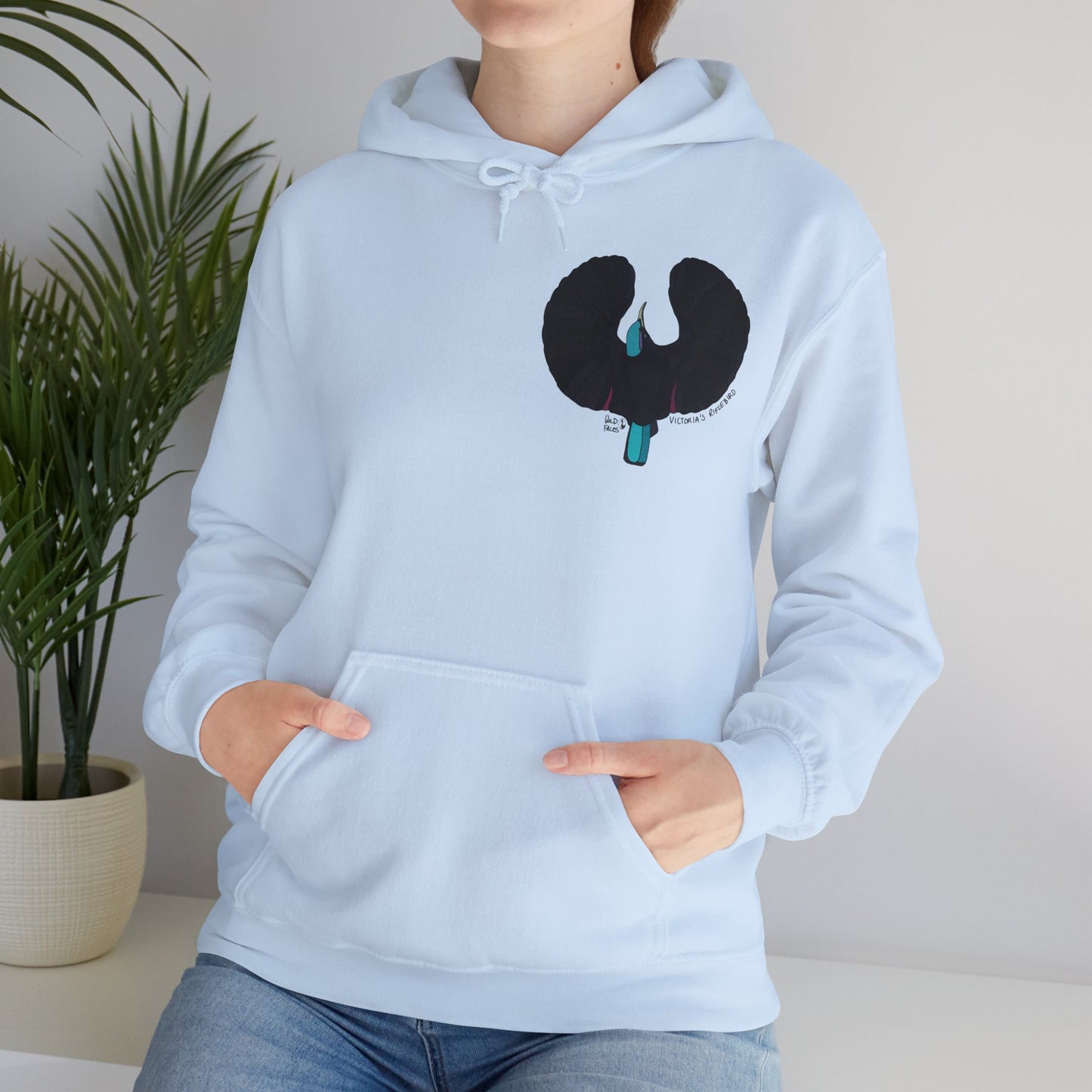 Victoria's Riflebird | Unisex Heavy Blend™ Hooded Sweatshirt