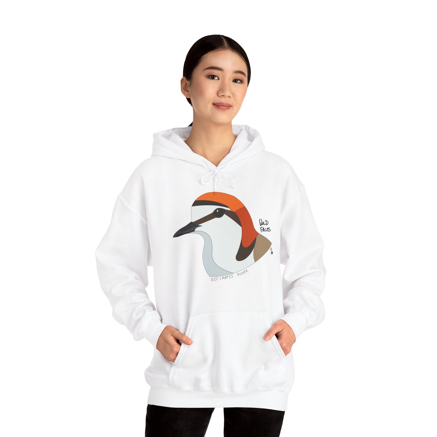 Red-capped Plover | Unisex Heavy Blend™ Hooded Sweatshirt