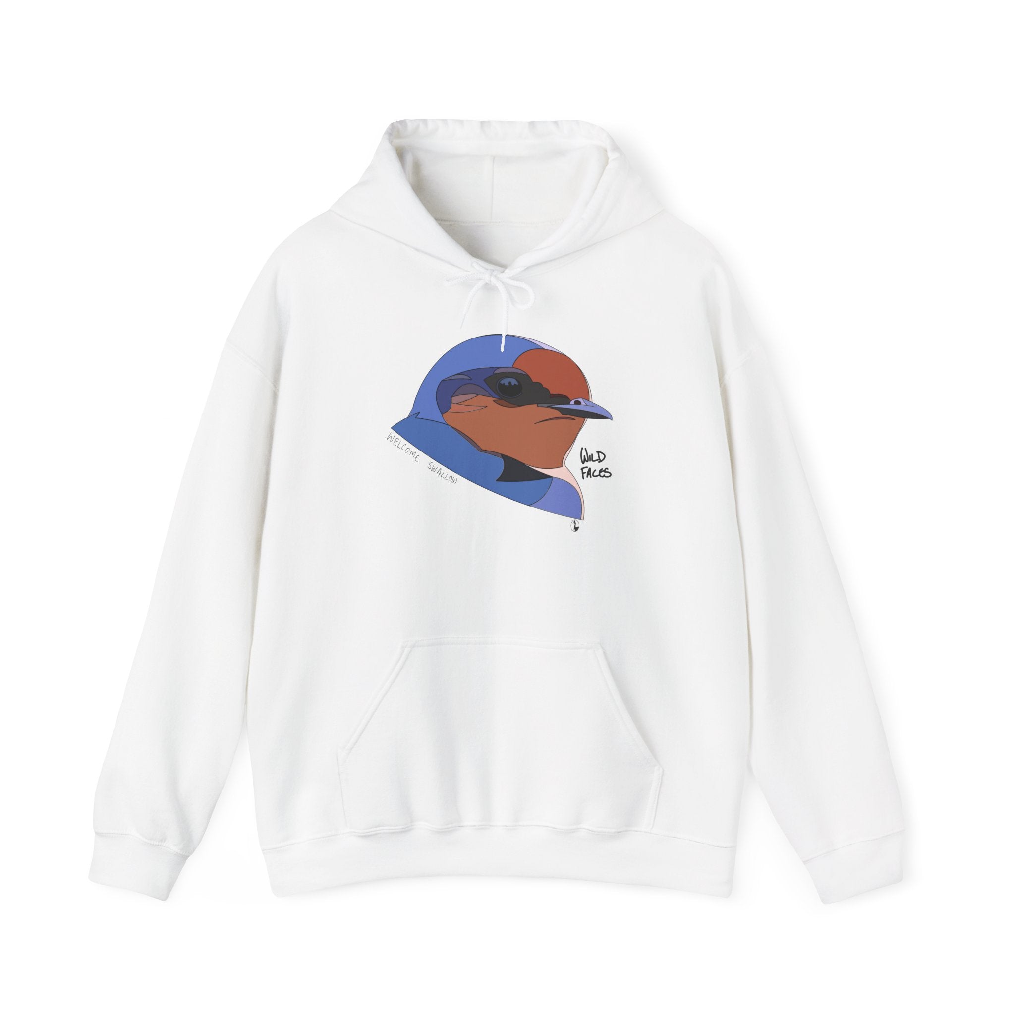 Welcome Swallow | Unisex Heavy Blend™ Hooded Sweatshirt Printify